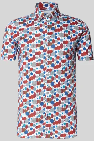 DESOTO Slim Fit Freizeithemd mit Kentkragen in , Größe L
