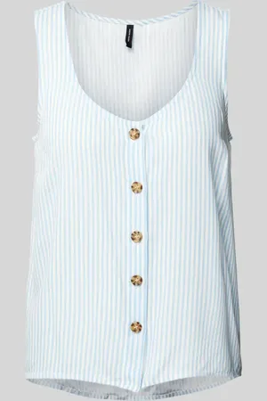 VERO MODA Regular Fit Blusentop aus reiner Viskose Modell 