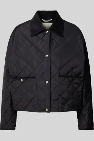 Marc O’ Polo Boxy Fit Steppjacke mit Cord-Kragen in , Größe 40