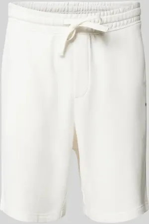 HUGO BOSS Sweatshorts mit Label-Print Modell 