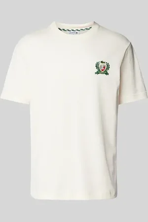 Lacoste Regular Fit T-Shirt aus reiner Baumwolle in , Größe L