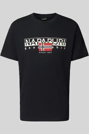 Napapijri T-Shirt mit Label-Print Modell 