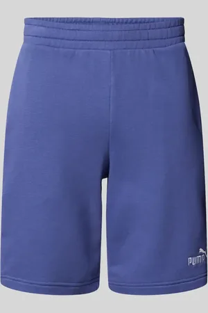 PUMA Regular Fit Sweatshorts mit Label-Stitching in , Größe L