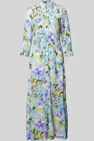 Y.A.S Maxikleid mit durchgehender Knopfleiste Modell 