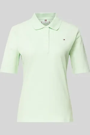 Tommy Hilfiger Regular Fit Poloshirt mit Logo-Stitching Modell 