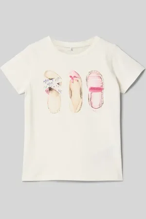 NAME IT T-Shirt mit Schleifen-Detail Modell 