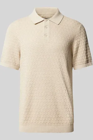 McNeal Regular Fit Poloshirt mit Strukturmuster in , Größe L