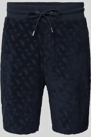 HUGO BOSS Regular Fit Bermudas mit Strukturmuster Modell 