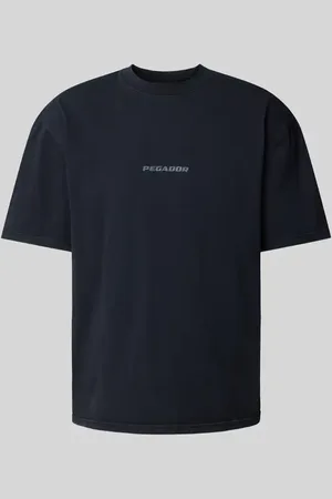 Pegador Oversized T-Shirt mit Label-Print Modell 