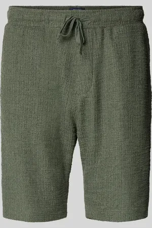 McNeal Regular Fit Shorts mit Strukturmuster in , Größe L