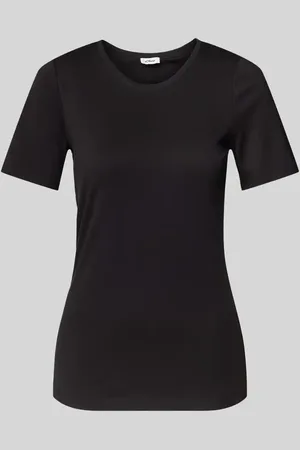 QS by s.Oliver Slim Fit T-Shirt aus reiner Baumwolle in Interlockjersey-Qualität in , Größe 34