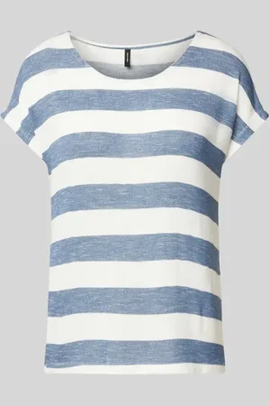 VERO MODA Boxy Fit T-Shirt aus Viskose-Mix Modell 