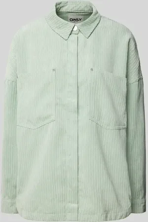 ONLY Oversized Hemdjacke aus Cord Modell 