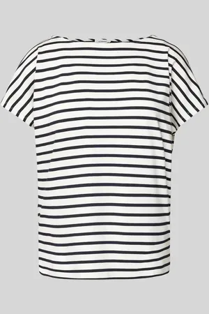 QS by s.Oliver Relaxed Fit T-Shirt aus Viskose-Elasthan-Mix in , Größe 34