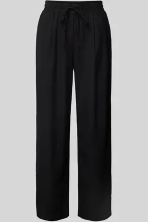 VERO MODA Loose Fit Bundfaltenhose aus Viskose-Leinen-Mix Modell 