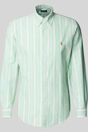 Ralph Lauren Custom Fit Freizeithemd mit Button-Down-Kragen in , Größe L
