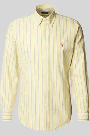 Ralph Lauren Custom Fit Freizeithemd mit Button-Down-Kragen in , Größe L