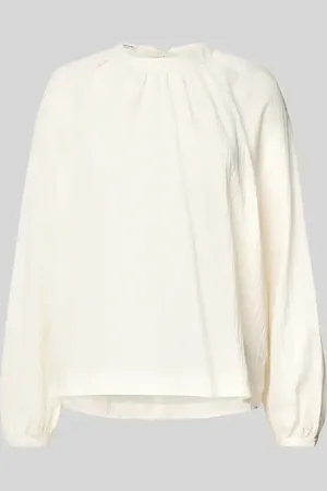 Scotch&Soda Regular Fit Bluse mit Schlüsselloch-Ausschnitt in , Größe 34