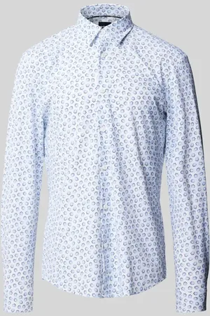 HUGO BOSS Regular Fit Freizeithemd mit Kentkragen Modell 