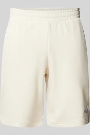 PUMA Regular Fit Sweatshorts mit Label-Stitching in , Größe L