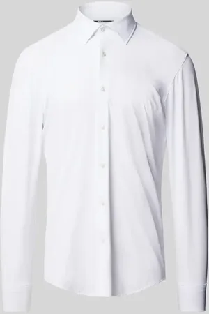 HUGO BOSS Slim Fit Business-Hemd mit Kentkragen Modell 