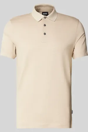 HUGO BOSS Slim Fit Poloshirt mit Label-Detail Modell 