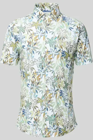 DESOTO Slim Fit Freizeithemd mit Kentkragen in , Größe L