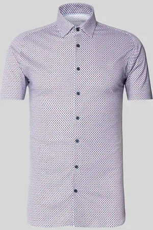 DESOTO Slim Fit Freizeithemd mit Kentkragen in , Größe L
