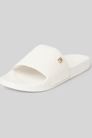 Tommy Hilfiger Slides mit Label-Detail Modell 