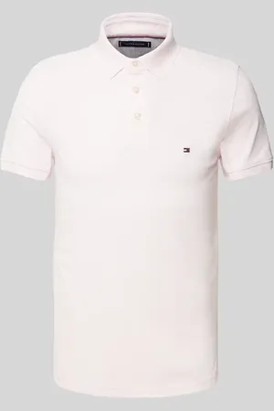 Tommy Hilfiger Slim Fit Poloshirt mit Logo-Stitching Modell 