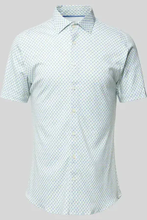 DESOTO Slim Fit Freizeithemd mit Kentkragen in , Größe L