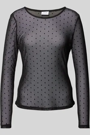 VILA Longsleeve im semitransparenten Design Modell 
