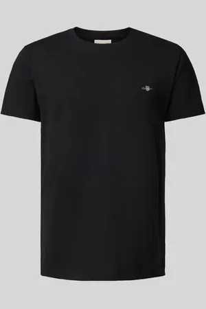 GANT Slim Fit T-Shirt mit Label-Stitching in , Größe 4XL