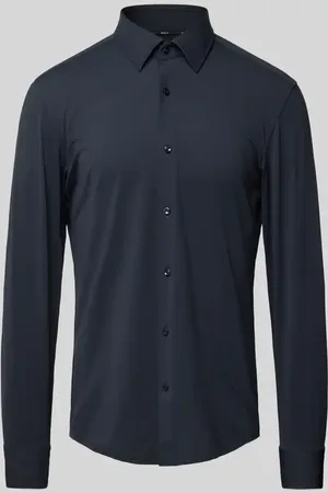 HUGO BOSS Slim Fit Business-Hemd mit Kentkragen Modell 
