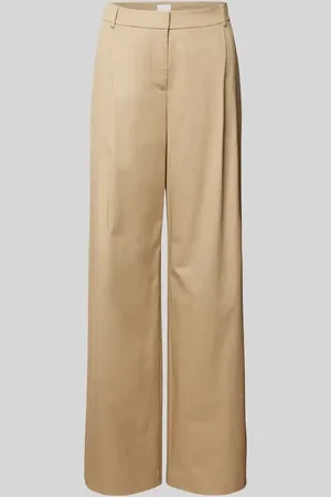 Jake*s Wide Leg Bundfaltenhose mit Gürtelschlaufen in , Größe 32
