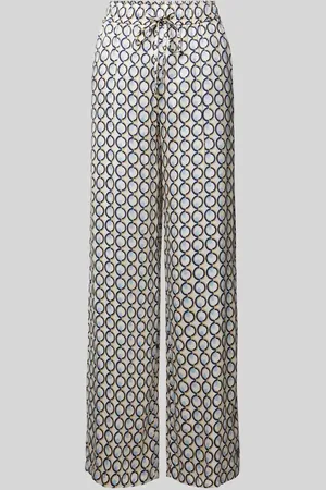Rosner Wide Leg Stoffhose mit elastischem Bund Modell 