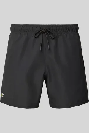 Lacoste Regular Fit Badeshorts mit Logo-Badge in , Größe L