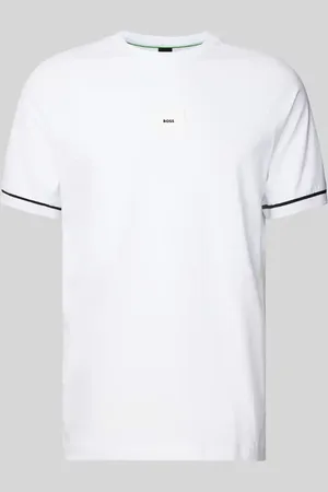 HUGO BOSS T-Shirt mit Label-Detail in , Größe L