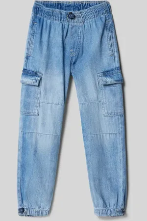 Mayoral Relaxed Fit Jeans mit Cargotaschen in , Größe 104