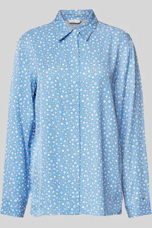Tommy Hilfiger Regular Fit Bluse mit verdeckter Knopfleiste in , Größe 36