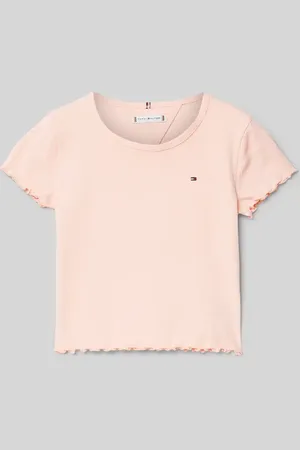 Tommy Hilfiger T-Shirt mit Muschelsaum Modell 