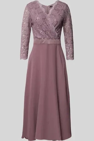 Swing Cocktailkleid mit Spitzenbesatz in , Größe 38