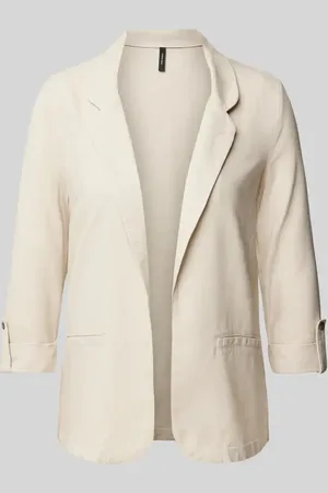 VERO MODA Loose Fit Kurzblazer aus Viskose-Leinen-Mix Modell 