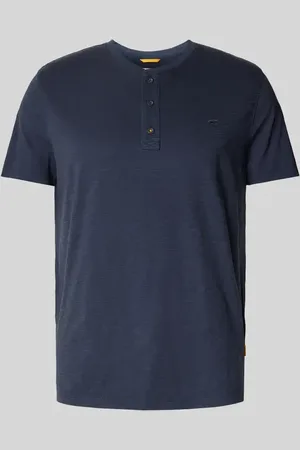 Camel Active T-Shirt mit Serafino-Ausschnitt in , Größe L