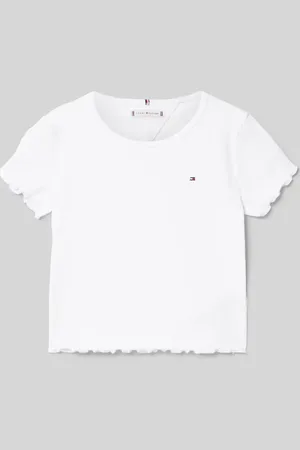 Tommy Hilfiger T-Shirt mit Muschelsaum Modell 