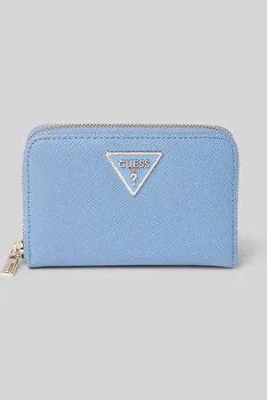 Guess Portemonnaie mit Logo-Applikation Modell 