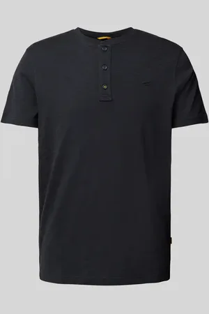 Camel Active T-Shirt mit Serafino-Ausschnitt in , Größe L