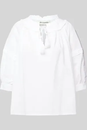Lollys Laundry Relaxed Fit Bluse mit 3/4-Arm Modell 