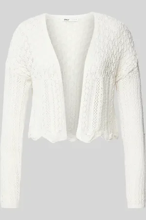 ONLY Regular Fit Bolero aus Ajour-Strick Modell 