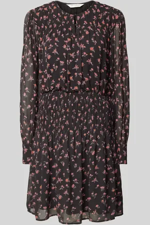MSCH Knielanges Kleid mit Schlüsselloch-Ausschnitt in , Größe L